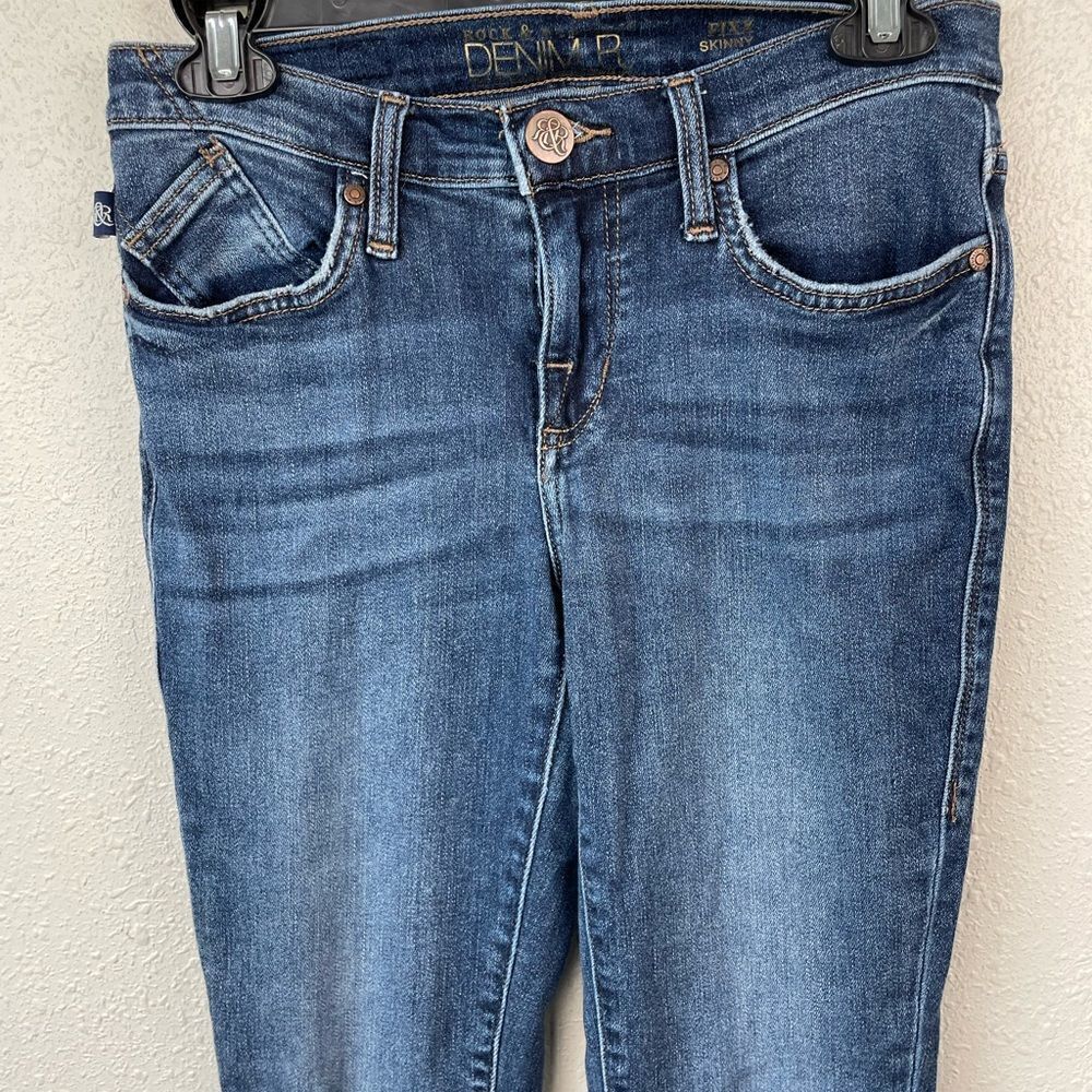 Rock & Republic Fox Stretch Skinny Jeans Size 4R EUC - Picture 5 of 6